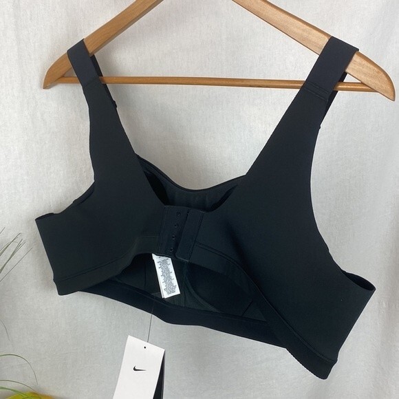 Nike Black Alpha Wire Free Training Athletic Dri-Fit High Support Bra 2X NEW - Picture 5 of 8